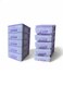 Kids Toy Storage Organizer 5 Layers Small Drawer Cabinet, Plastic Storage Box for Toys &amp; Stationery