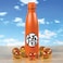 Pyramid Dragon Ball Z Goku Printed Metal Bottle