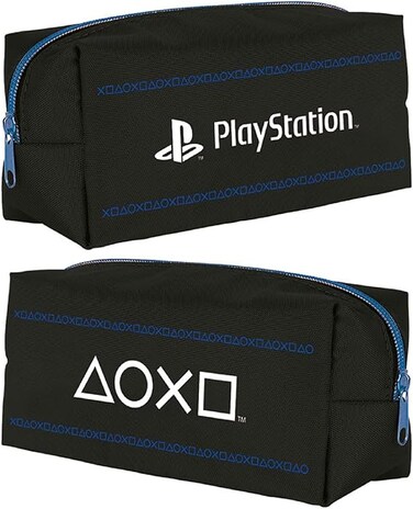 PlayStation Pinstripe Dark Pencil Case