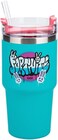 Paladone Fortnite 600ml Blue Insulated Gamer Cup and Straw, Officially Licensed Tumbler Water Bottle for Hot and Cold Drinks, Tea, Coffee