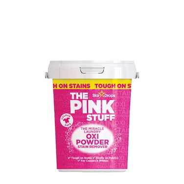 The Pink Stuff Miracle Oxi Powder Stain Remover for Colours, 1 kg