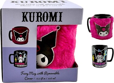 Pyramid Kuromi Cheeky Fuzzy Mug