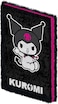Pyramid Kuromi Rock Out Plush Notebook
