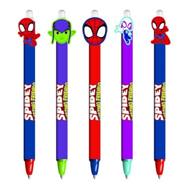 Pyramid Spidey- Erasable Gel Pens (Random 1 Piece)