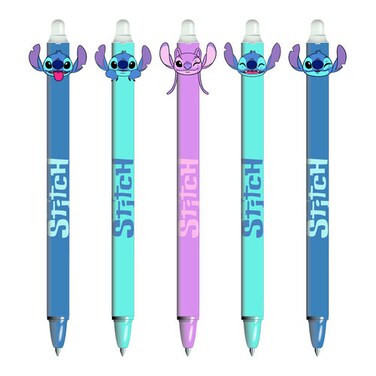Pyramid Stitch Blue -  Erasable Gel Pens (Random 1 Piece)