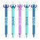 Pyramid Stitch Blue -  Erasable Gel Pens (Random 1 Piece)