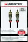 Monster 6-FT 1.82 M Coaxial Audio Cable for Subwoofer