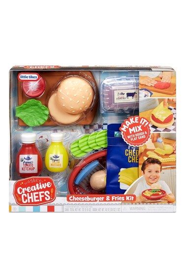 Little Tikes Creative Chefs Cheeseburger &amp; Fresh Kit LIT-643194