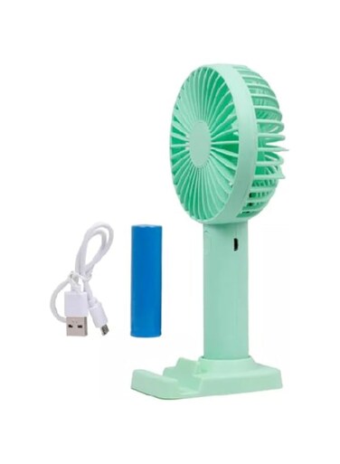 Handheld Fan, 4500 mAh: Portable Small Fan with 3 Speeds, USB Rechargeable Personal Fan Battery Operated for Outdoor, Indoor