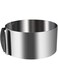 WIWAPLEX Cake Ring 6 to 12 Inch Adjustable Round Stainless Steel Cake Mousse Mould Ring Bakeware Tools Cake Decorating Mold Baking Ring