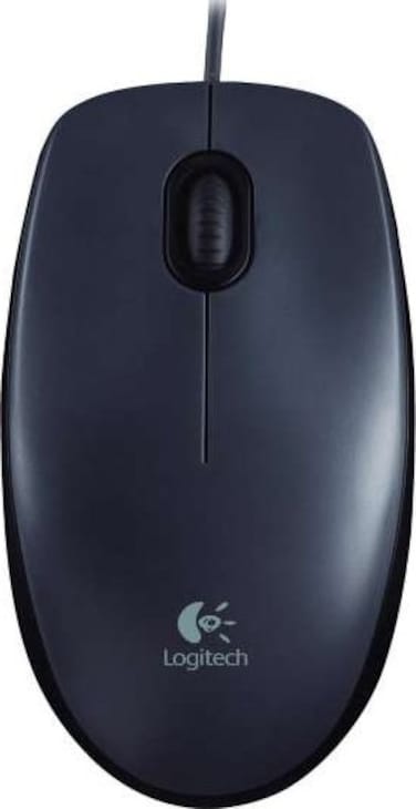 Logitech Wired Mouse M90 - Black (International Version)