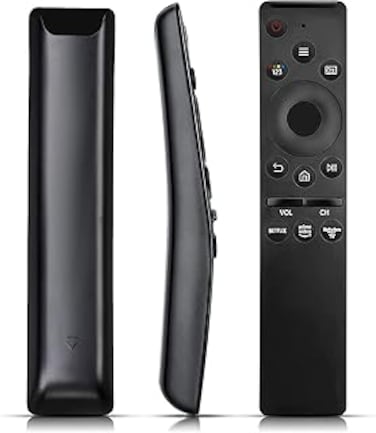 Universal Samsung Tv Remote All Samsung Tv Led Qled Suhd Uhd Hdr Lcd Frame Curved Solar Hdtv 3D 4K 8K Smart Tvs With Buttons For Netflix, Prime Video, Rakuten Tv