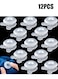 Duvet Comforter Clips, Plastic Quilt Clip Prevent Displacement, Cover Corner Fastener for Sheet Blankets 12 Pcs