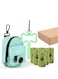 Khazna Dog Poop Bag Dispenser Waste Bag Holder   Mini Dog Treat Pouch Bag For Walking Hiking Running With Clip For Leash Belt, Hand Free Holder(Green)