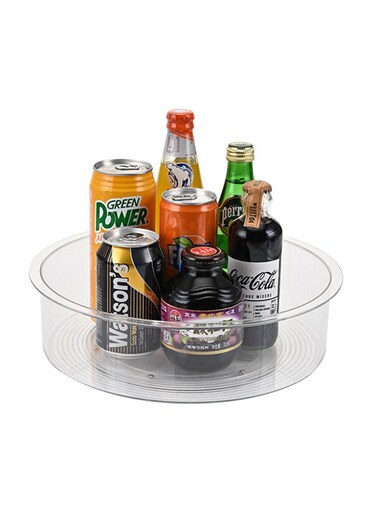 Kitchen Rotating Storage Rack - Delicate Organizer for Condiments and Seasonings