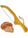 THE WHITE SHOP Bread Bow Knife for Homemade Bread Serrated Bread Bread Loaf Slicer Bamboo Handle - Right Hand Bread Making Tools and Supplies Bread Saw