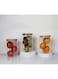 homey finds " - Glass Food Storage Canisters with Lids - Set of 3x1200, BPA-Free High Borosilicate Glass Jar Containers with Sealing Bamboo Covers