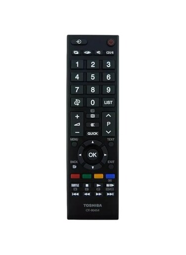CT-90454 Replacement Remote Control For Toshiba LCD LED SMART TVs 37AV616DB 40LV665DB 42AV635DB 42HL800A 42RV635DB