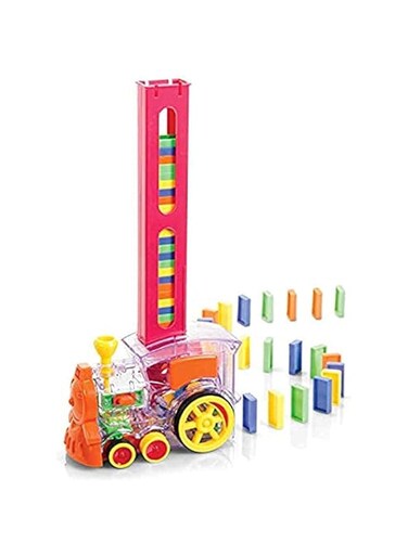 Tobar Lay And Play Domino Train, Multi-Colour, 21042