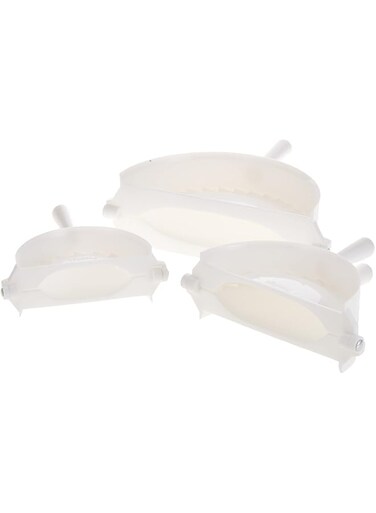 Prestige Dumpling Mould Set, 3 Piece, White PR592, Plastic Material