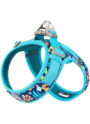 WINHYEPET Truelove Dog Harness Soft Mesh Reflective Breathable Step-In Dog Harness, Easy Walk Harness with Safety Buckle for Extra Small and Small Dogs, Vest Harness TLH30131