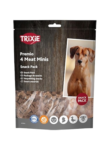 Trixie Premio 4 Meat Minis Dog Treats - 4X100G