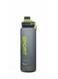 Water Bottle 1000ML Large Capacity Drinking Bottle with Flip Lid and Carry Handle-Grey