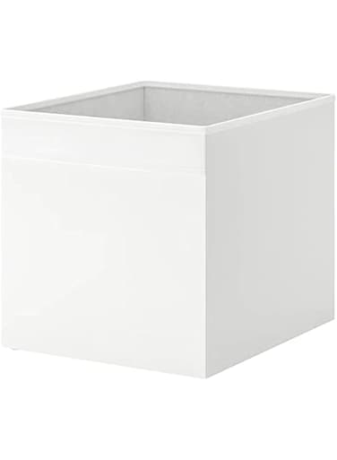 Ikea Stylish DRONA Storage Box, 33x38x33 cm (13x15x13 inch) - Sold By Stockland (White)