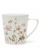 Luhpar Floral Ceramic Coffee Mug / Tea Mug 280ml, White Floral design