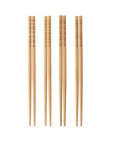 4 pairs, bamboo