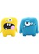 Pet Toys Set of 2, Monster Dog Toy, Dog chew Toy Squeaky So Cute Design, With a funny Sound
