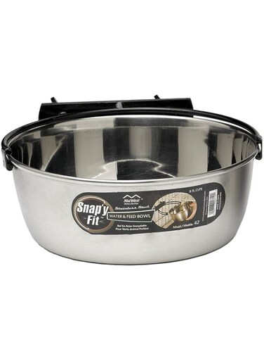 Midwest Snapy Fit Soop Cup, Black, 2 qt