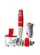 Geepas GHB6136 400W Hand Blender - Stainless Steel Blades with 2 Speed for Baby Food, Soup, Juice   860ml Chopper Bowl &amp; Electric Egg Whisk - 2 Years Warranty
