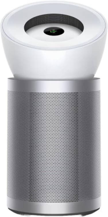 Dyson HEPA Big+Quiet Formaldehyde Purifier, 90Ltrs/second High Airflow, 50&deg; Fixed Angle, 43dBA Quiet, Up To 100m Room, Whole-Machine HEPA 13 Filtration, Activated Carbon Filter, White/Silver   BP06