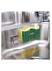 2Pcs stainless steel sponge rack kitchen free punch steel ball rag sponge drain rack storage rack
