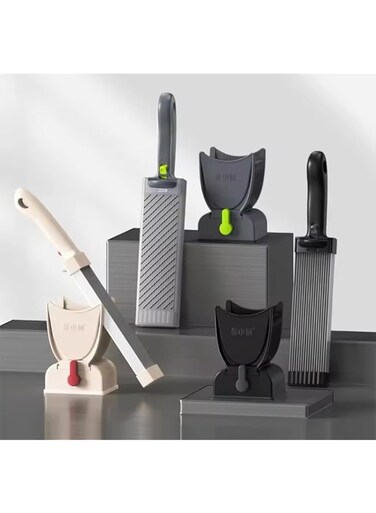 Manual Stainless Steel Fresh Meat Cutter Chopper for Meat Slicing Strips Dices for Home Kitchen (Black)