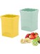 Tazweeq 2Pack Strawberry Slicer Cup, Fruit Cup Slicer Cup Chopper, Quickly Making Fruit Vegetable Salad Strawberry Cutter, Mini Slicer Kitchen Gadget, for Strawberries Egg Banana Slicer