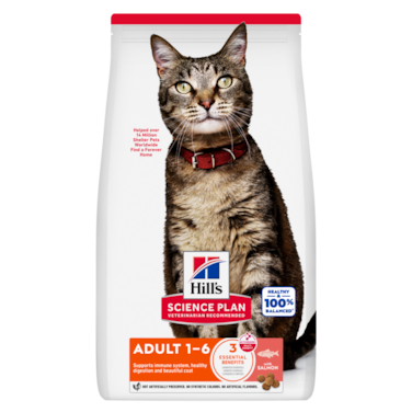 Hill's Science Plan Adult Cat Food With Salmon (1.5kg)