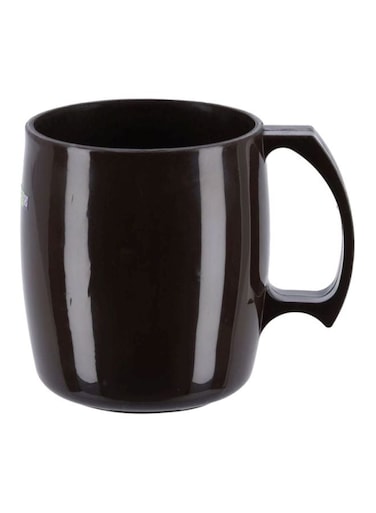 Plastic Tea Cup Dark Brown