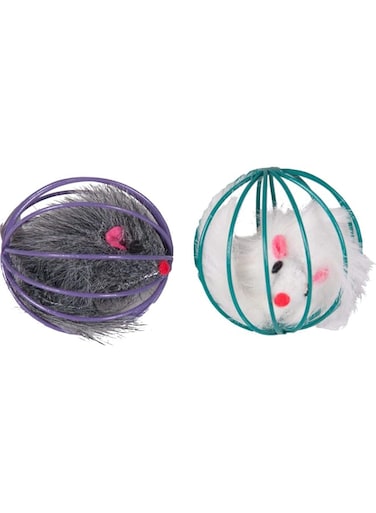 Flamingo Cat Toy Wire with Mouse