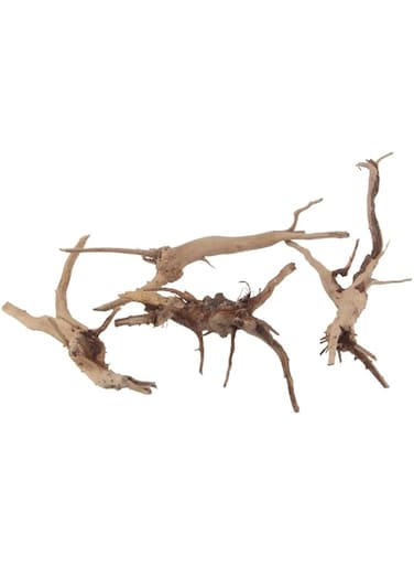 emours Natural Driftwood Vine Branches Reptiles Aquarium Decoration Assorted Sizes,Small,4 Pieces