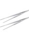 Yardwe 2pcs Kitchen Tweezer Stainless Steel Tongs Tweezer for Surgical &amp; Sea Food, Heavy Duty Tweezer Tongs for Cooking Crafting Repairing