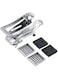 Dubai Gallery French Fry Cutter With 2 Blades For Potatoes Carrots Cucumbers Silver 9.00 X 13.00 X 0.875Cm