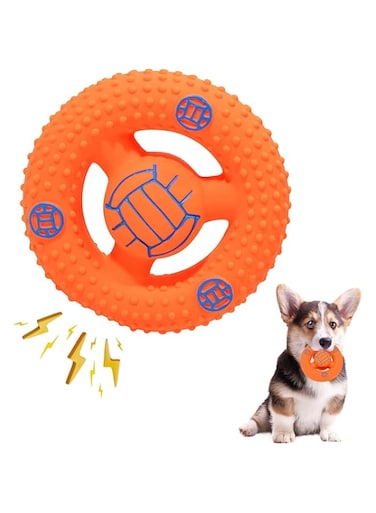 BIGTHREE Rubber Dog Chew Toys, Nylon Rubber Dog Chews and Sounds Toys, Teeth Cleaning, Safe and Bite-Resistant, Enhance Affection, Suitable for Small and Medium-Sized Pet Dogs.