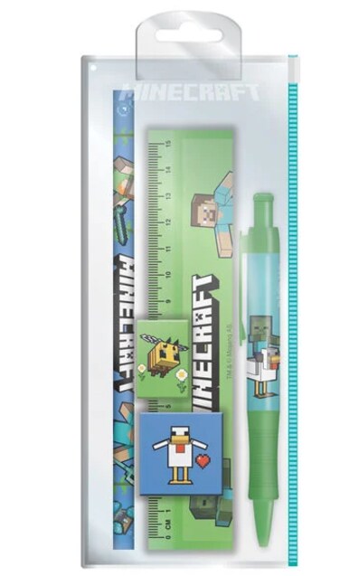 Pyramid Minecraft (Characters) Stationery Set