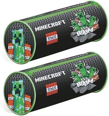 Minecraft Barrel Pencil Case