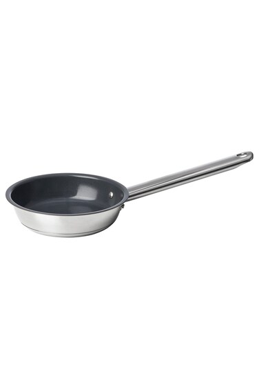 pan, stainless steel/non-stick coating, 13 cm