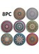 Heat Resistant Natural Cork Coasters and Placemats - Absorbent and Reusable for Cold Drinks, Wine Glasses, Plants, Cups, and Mugs