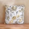 Home Botanica Printed Outdoor Cushion 45x45cm - Grey/Yellow