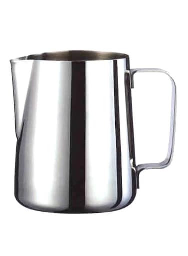 Steel Milk Frothing Pitcher Silver 600ml